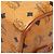 Borsa MCM Visetos Logogram Mini Boston Bag Marrone - vista 4