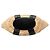 Bolso Cesta Medium Logo Chloé Negro Beige - vista 3