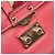Valentino Rockstud Schultertasche mit Kette Pink - Ansicht 8