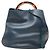 Marni Panier Circle Handtasche Marineblau