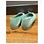 Chanel Ballerine Bicolore Bianco Verde chiaro - vista 10
