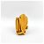 Bottega Veneta The Belt Chain Leather Giallo - vista 4