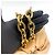 Bottega Veneta The Belt Chain Leather Giallo - vista 7