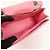 Borsa a tracolla Balenciaga Hourglass Chain in pelle Medium Rosa - vista 6