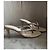 Sandali Gianvito Rossi in paglia e pelle Beige - vista 3
