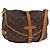 Borsa Louis Vuitton Saumur Monogram Canvas 30 Marrone