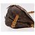 Borsa Louis Vuitton Saumur Monogram Canvas 30 Marrone - vista 3