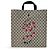 Gucci Convertible Soft Open Printed GG Coated Canvas Tall Beige