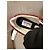 Chanel Sneakers in pelle bordeaux con logo CC Rosso - vista 5