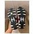 Chanel Sneakers in pelle bordeaux con logo CC Rosso - vista 7