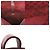 Borsa a tracolla Cartier Must in pelle Bordeaux Rosso Bordò - vista 8