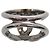 Anillo Chanel Coco Mark con pedrería Metálico - vista 2