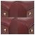 Borsa Mini Boston Cartier Rosso Bordò - vista 4