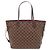 Bolso Tote Louis Vuitton Neverfull MM Damier Castaño Damier ebene
