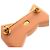 Chanel Brosche in lachsrosa mit Strass Pink - Ansicht 4
