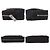 Borsa a mano Burberry Multi Pouch 80905761 in Nylon Nero - vista 5