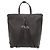 Borsa Tote Valextra V-Line in pelle nera Nero - vista 2