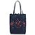 Bolso Tote Chloé Flower Canvas Rosa Verde Azul marino - vista 3