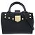 Borsa a mano 2-Way in pelle nera Jimmy Choo Rocket Studs Nero