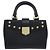 Borsa a mano 2-Way in pelle nera Jimmy Choo Rocket Studs Nero - vista 3