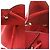 Borsa a secchiello Christian Louboutin BY MY SIDE Rosso - vista 9
