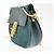 Chloé Borsa a tracolla Chloe Drew in pelle e camoscio Mini Blu - vista 3