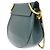 Chloé Borsa a tracolla Chloe Drew in pelle e camoscio Mini Blu - vista 4