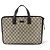 Gucci Laptop GG Coated Canvas Medium Marron