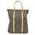 Borsa Tote Fendi Zucca Canvas Large Marrone