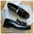 Autre Marque Mocasines Dior de piel negra con borlas Negro - vista 6