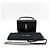 Autre Marque Borsa a tracolla Saint Laurent Sunset in pelle metallizzata craquelée Small Nero - vista 2