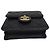 Clutch de aba Chanel Chic Pearls com corrente em pele de cordeiro acolchoada Mini Preto - vista 3