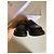 Mocassini in pelle nera Christian Dior Nero - vista 11