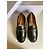Mocassini in pelle nera Christian Dior Nero - vista 7