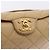Borsa a tracolla CHANEL Matelasse in pelle d'agnello beige con CC dorato Auth 200437A D'oro - vista 18