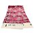 GUCCI Stola Blumenmuster Seide Bordeaux Auth am12538M