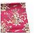 GUCCI Stola Blumenmuster Seide Bordeaux Auth am12538M - Ansicht 10