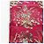 GUCCI Stola Blumenmuster Seide Bordeaux Auth am12538M - Ansicht 14