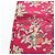 GUCCI Stola Blumenmuster Seide Bordeaux Auth am12538M - Ansicht 16