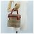 Burberrys Nova Check Vanity Handtasche aus Canvas Beige Gold authentisch 200575V Golden - Ansicht 26