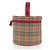 Burberrys Nova Check Vanity Handtasche aus Canvas Beige Gold authentisch 200575V Golden - Ansicht 3