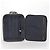 Hermès HERMES Her Line Suitcase Canvas Gray Silver Auth 202265 Castaño Plata - vista 19