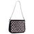 Borsa a tracolla Miu Miu Sassy Chain Raso Nero Argento Auth 200582M