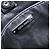 Borsa a tracolla Miu Miu Sassy Chain Raso Nero Argento Auth 200582M - vista 10