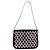Borsa a tracolla Miu Miu Sassy Chain Raso Nero Argento Auth 200582M - vista 13
