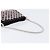 Borsa a tracolla Miu Miu Sassy Chain Raso Nero Argento Auth 200582M - vista 7