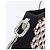 Borsa a tracolla Miu Miu Sassy Chain Raso Nero Argento Auth 200582M - vista 9