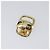 Orecchini Salvatore Ferragamo Vala Metal Gold Tone Auth SW2866 - vista 2