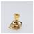 Orecchini Salvatore Ferragamo Vala Metal Gold Tone Auth SW2866 - vista 8