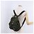 Zaino PRADA Nylon Khaki Silver Auth hk4019 Argento Cachi - vista 29